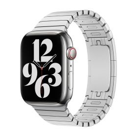 Apple Link Bracelet Apple Watch 42mm / 44mm / 45mm / 49mm Zilver