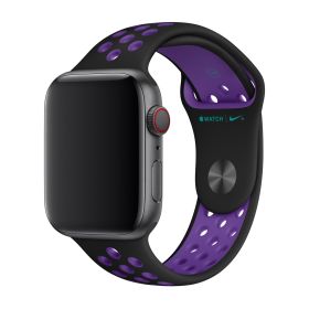 Apple Nike Sport Band Apple Watch 38mm / 40mm / 41mm / 42mm Black / Hyper Grape