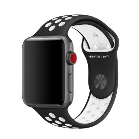 Apple Nike Sport Band Apple Watch 44mm / 45mm / 46mm / 49mm Black / White