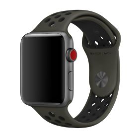 Apple Nike Sport Band Apple Watch 38mm / 40mm / 41mm / 42mm Cargo Khaki / Black