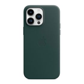 Apple Leather MagSafe Case iPhone 14 Pro Max Forest Green