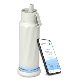 WaterH VITA Slimme Waterfles Ivory White
