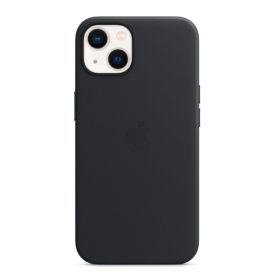 Apple Leather MagSafe Case iPhone 13 Midnight