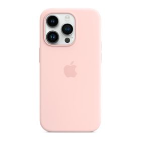 Apple Silicone MagSafe Case iPhone 14 Pro Chalk Pink