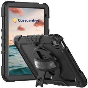 Casecentive Handstrap Pro Hardcase met handriem iPad Pro 13" 2024 black