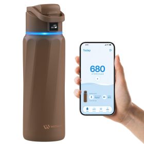 WaterH Boost Slimme Waterfles 946ml Bruin