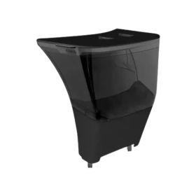 LitterHopper met kap – Automatisch navulsysteem voor kattenbakvulling voor Litter-Robot 4 zwart