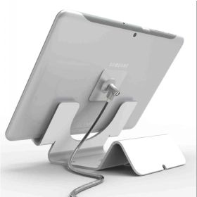 Maclocks tablet beveiligingsstandaard met 1,8 meter kabel wit