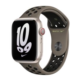 Apple Nike Sport Band Apple Watch 44mm / 45mm / 46mm / 49mm Olive Grey / Black