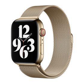 Apple Milanese Loop Band Medium/Large Apple Watch 42mm / 44mm / 45mm / 49mm Gold (2nd gen)