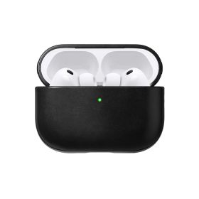 Nomad Modern Horween Leather Case AirPods Pro 3 Zwart