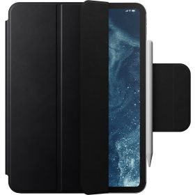 Nomad Modern Leather Folio case iPad Pro 11 inch (2024/M4) Zwart