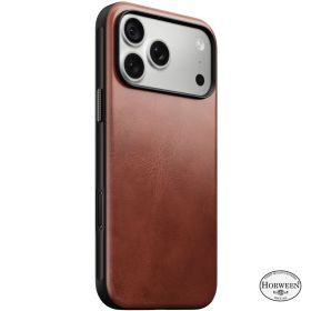 Nomad Modern Leather Case Horween iPhone 18 Pro Max Olde Dublin