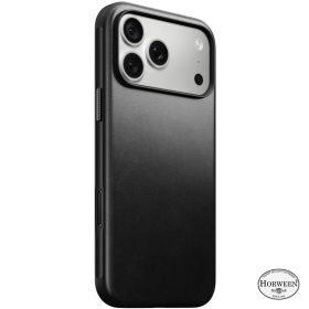 Nomad Modern Leather Case Horween iPhone 18 Pro Max Black