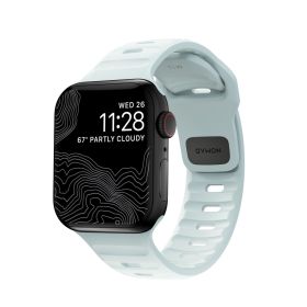 Nomad Sport Band Slim Apple Watch 38mm / 40mm / 41mm Icy Blue Glow