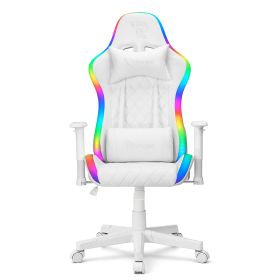 Ranqer Halo gamestoel RGB / LED wit