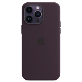 Apple Silicone MagSafe Case iPhone 14 Pro Max Elderberry