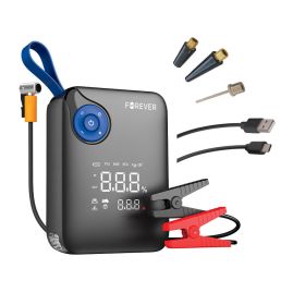 Forever 4 in 1 Acculader / Jump Starter met Luchtcompressor 7200mAh Zwart/Blauw