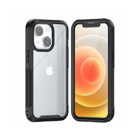 Casecentive Shockproof case iPhone 13 Mini clear