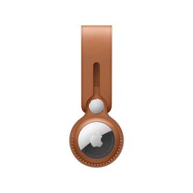 Apple AirTag hanger zadelbruin