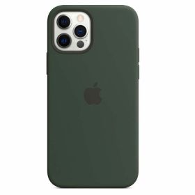 Apple Silicone MagSafe Case iPhone 12 / 12 Pro Cyprus Green
