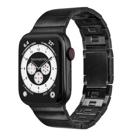 LAUT LINKS 2.0 Stainless Steel Apple Watch 42mm / 44mm / 45mm / 49mm Zwart