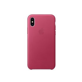 Apple leather case iPhone X / XS pink