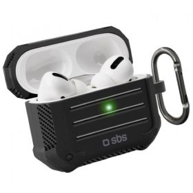 SBS Shockproof Case AirPods Pro zwart