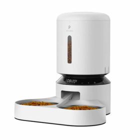 Petlibro Dual Voerautomaat 5L voor honden en katten wit