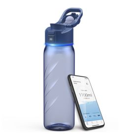 WaterH Boost Lite Slimme Waterfles Magnetite Blue