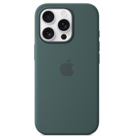 Apple Silicone MagSafe Hoesje iPhone 16 Pro Lake Green