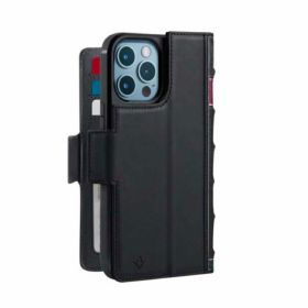 Twelve South BookBook iPhone 15 Pro Max MagSafe zwart