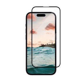 Casecentive Glass Screenprotector 3D full cover iPhone 15 Pro