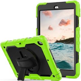 Casecentive Handstrap Pro Hardcase with handstrap iPad 2017 / 2018 groen