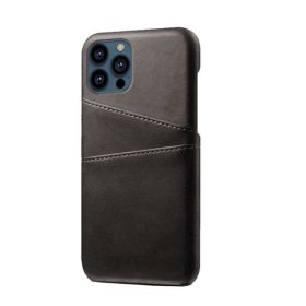 Casecentive Leren Wallet Back case iPhone 13 Pro zwart
