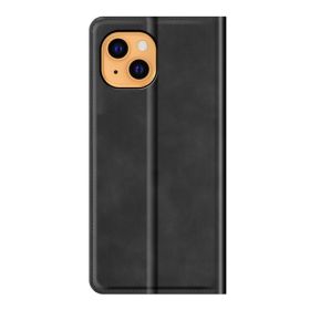 Casecentive Magnetische Leren Wallet iPhone 14 Pro Zwart