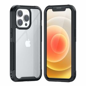 Casecentive Shockproof case iPhone 13 Pro Max clear