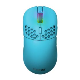  Fourze GM900 wireless gaming mouse cyaan