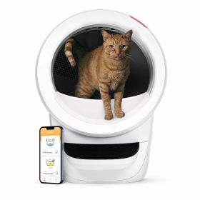 Litter-Robot 4 automatische zelfreinigende kattenbak wit