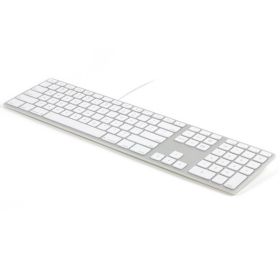 Matias Bedraad RGB Toetsenbord US QWERTY voor PC zilver
