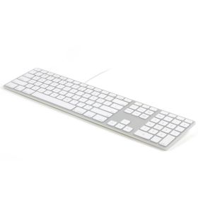 Matias Bedraad Toetsenbord US QWERTY voor MacBook zilver