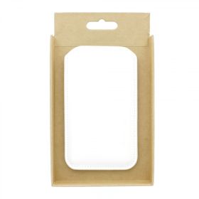 Mujjo Sleeve Lederen Hoes iPhone 5(S)/SE  wit