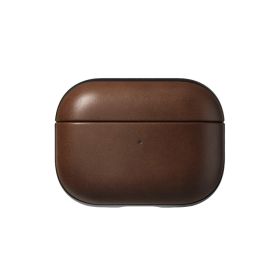 Nomad Modern Leather Case AirPods Pro 2 Zwart