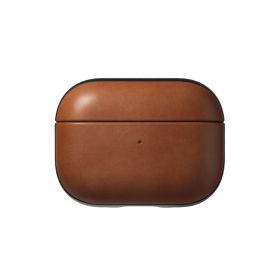 Nomad Modern Leather Case AirPods Pro 2 Zwart