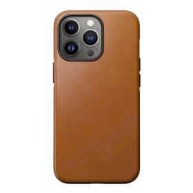 Nomad Modern Leather case iPhone 14 tan