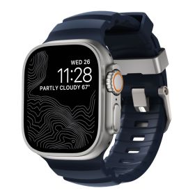 Nomad Rocky Point Band Apple Watch 42mm / 44mm / 45mm / 49mm Atlantic Connector Natural