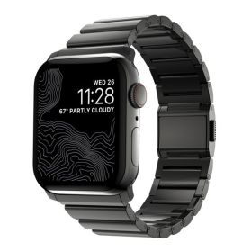 Nomad stainless steel Apple Watch 42mm / 44mm / 45mm / 49mm graphite