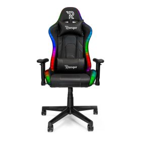 Ranqer Aura gamestoel RGB / LED zwart