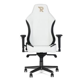 Ranqer Comfort gamestoel / bureaustoel wit / zwart