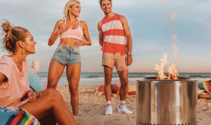 [HerQs Smokeless FirePit Blaze](/herqs-rookvrije-vuurkorf-blaze) sfeerbeeld
